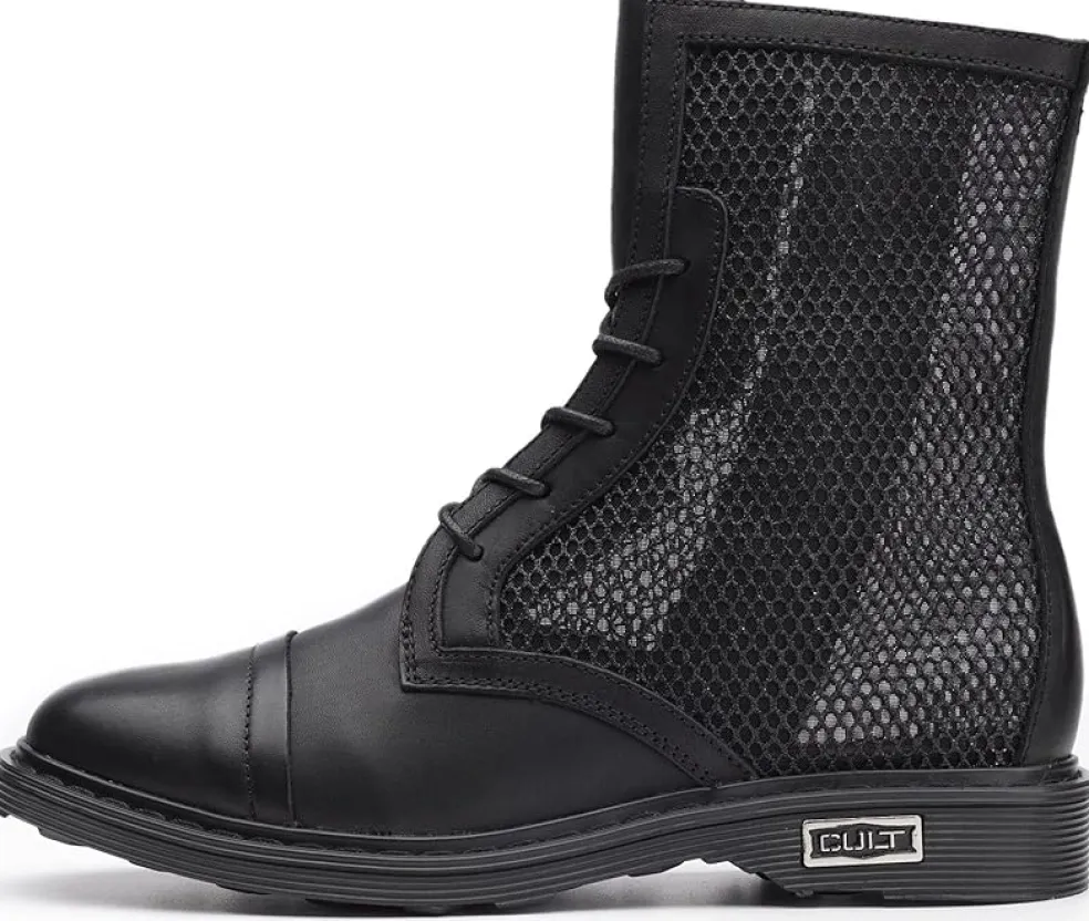 Anfibi donna “Cult” CLE104036 Collezione Primavera/Estate 2025 – Nero