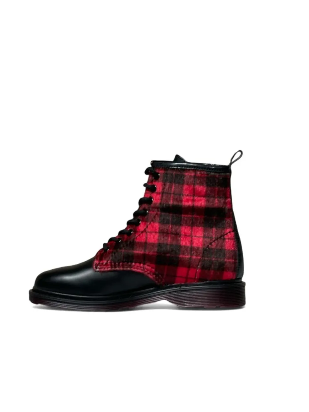 Anfibi donna “Cult” CLE102274 Collezione Autunno/Inverno 2024/2025 – Nero e Rosso