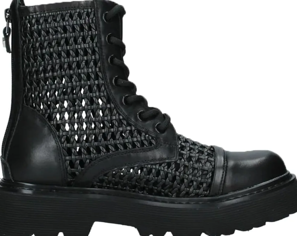Anfibi donna “Cult” CLW421800 Collezione Primavera/Estate 2025 – Nero