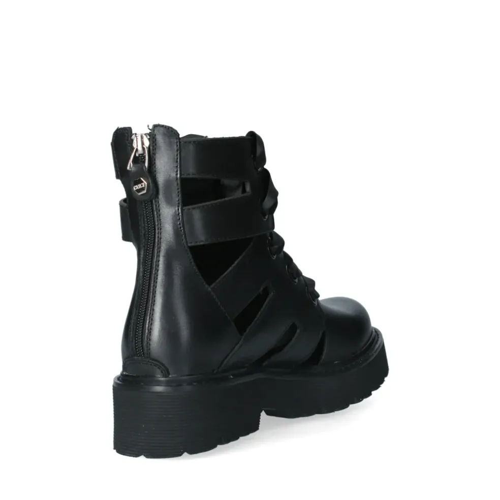 Anfibi donna “Cult” CLW421100 Collezione Primavera/Estate 2025 – Nero