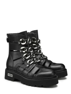 Anfibi donna “Cult” CLW340600/601 Collezione Primavera/Estate 2025 – Nero/Bianco