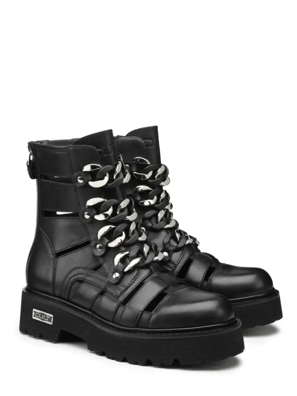 Anfibi donna “Cult” CLW340600/601 Collezione Primavera/Estate 2025 – Nero/Bianco