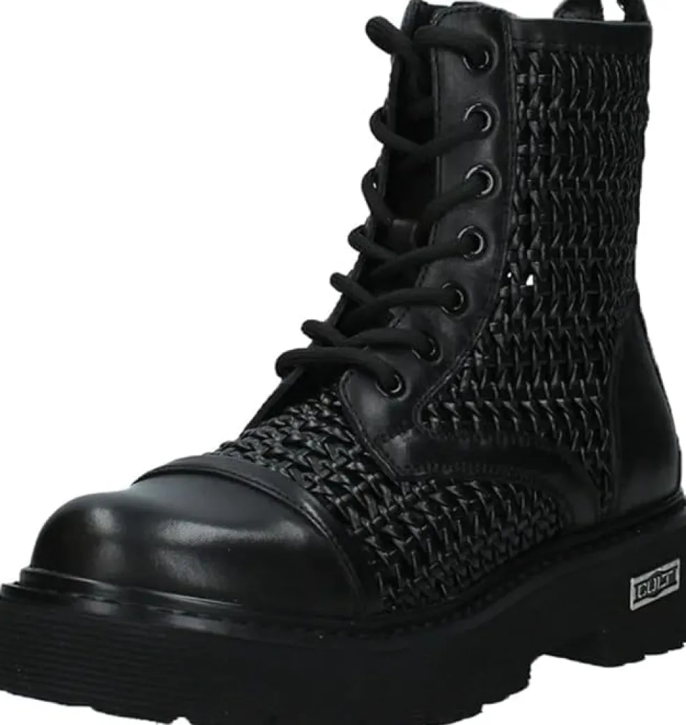 Anfibi donna “Cult” CLW421800 Collezione Primavera/Estate 2025 – Nero