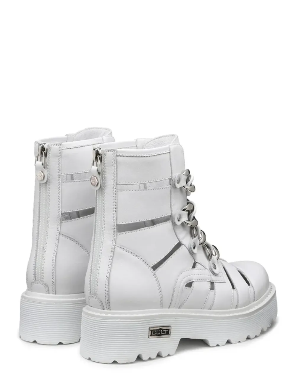 Anfibi donna “Cult” CLW340600/601 Collezione Primavera/Estate 2025 – Nero/Bianco
