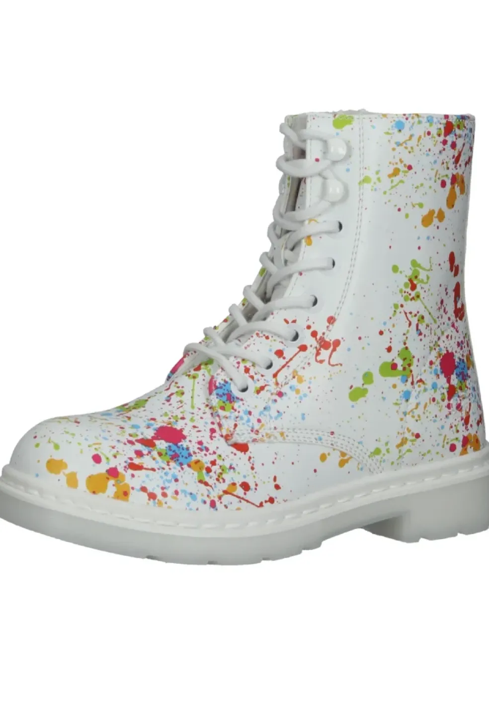 Anfibi donna “Dockers” 45TS201-800509 Collezione Autunno/Inverno 2024/2025 – Bianco multi