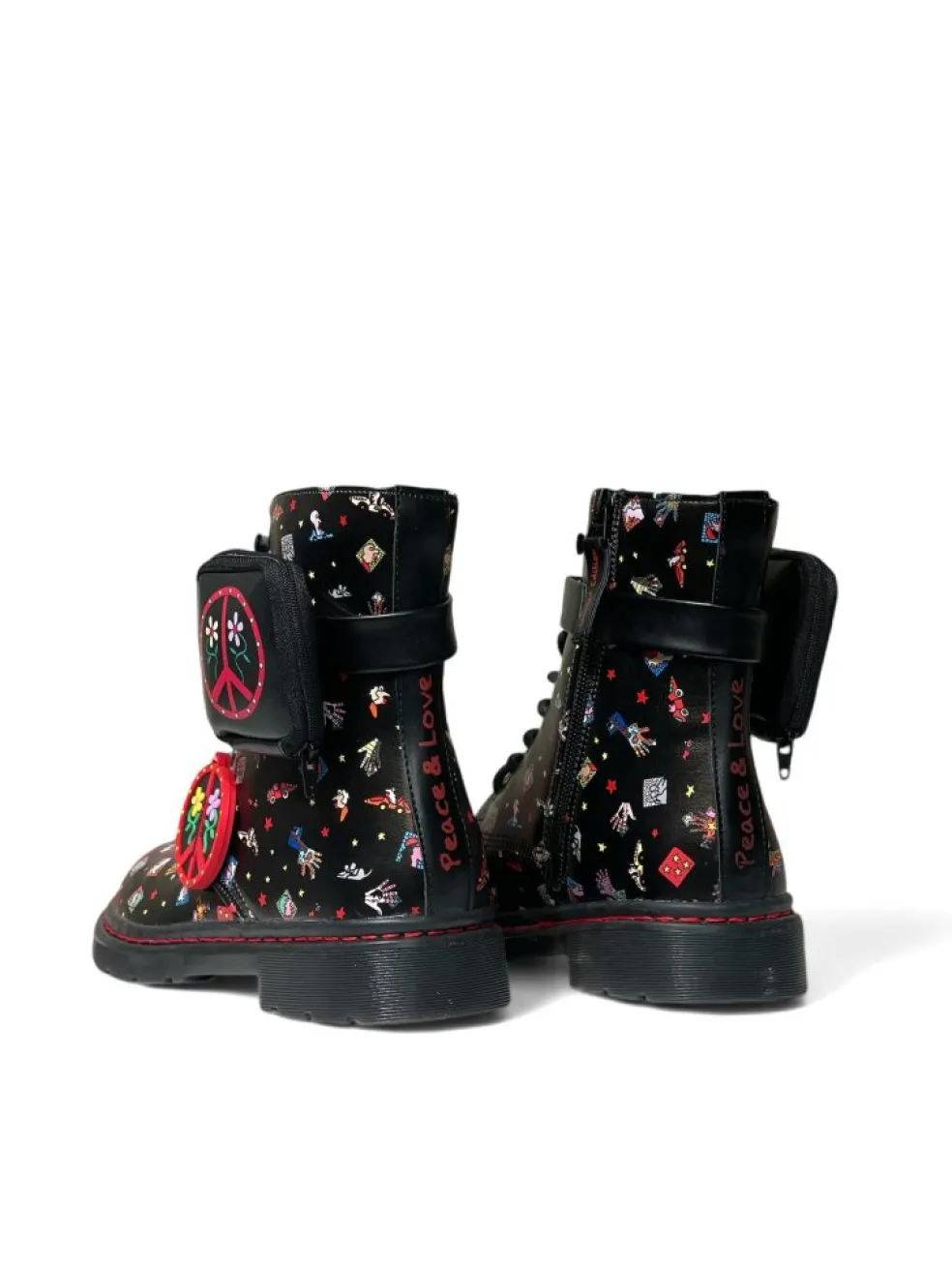 Anfibi donna “Dockers” 45TS913-600110 Collezione Autunno/Inverno 2024/2025 – Nero fantasia