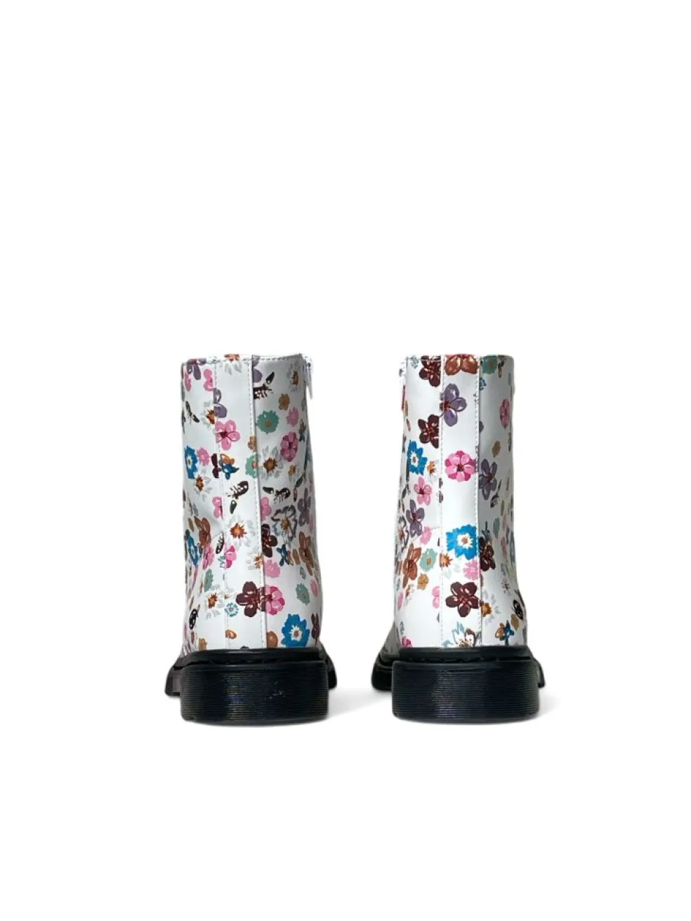 Anfibi donna “Dockers” 45TS201-800505 Collezione Autunno/Inverno 2024/2025 – Bianco fiori