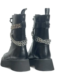 Anfibi donna “Gaelle Paris” GBDC2396 Collezione Autunno/Inverno 2024/2025 – Nero