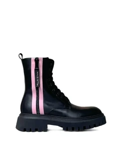 Anfibi donna “Manila Grace” 60667 Collezione Autunno/Inverno 2024/2025 fasce rosa – Nero