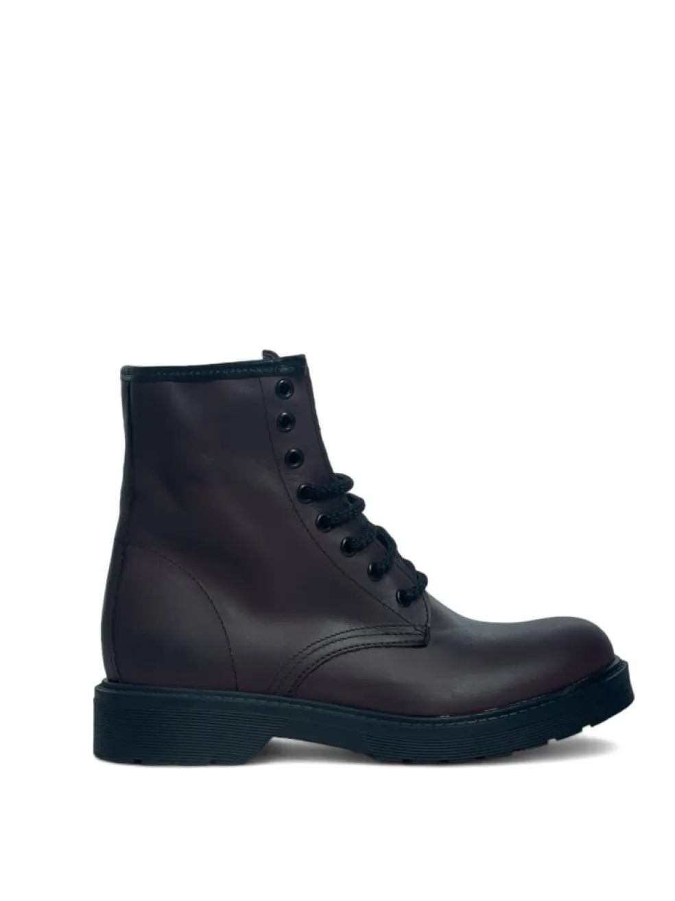 Anfibi Donna “Simone Parisi Milano” DM08 Collezione Autunno/Inverno 2024/2025 – Nero/Bordeaux