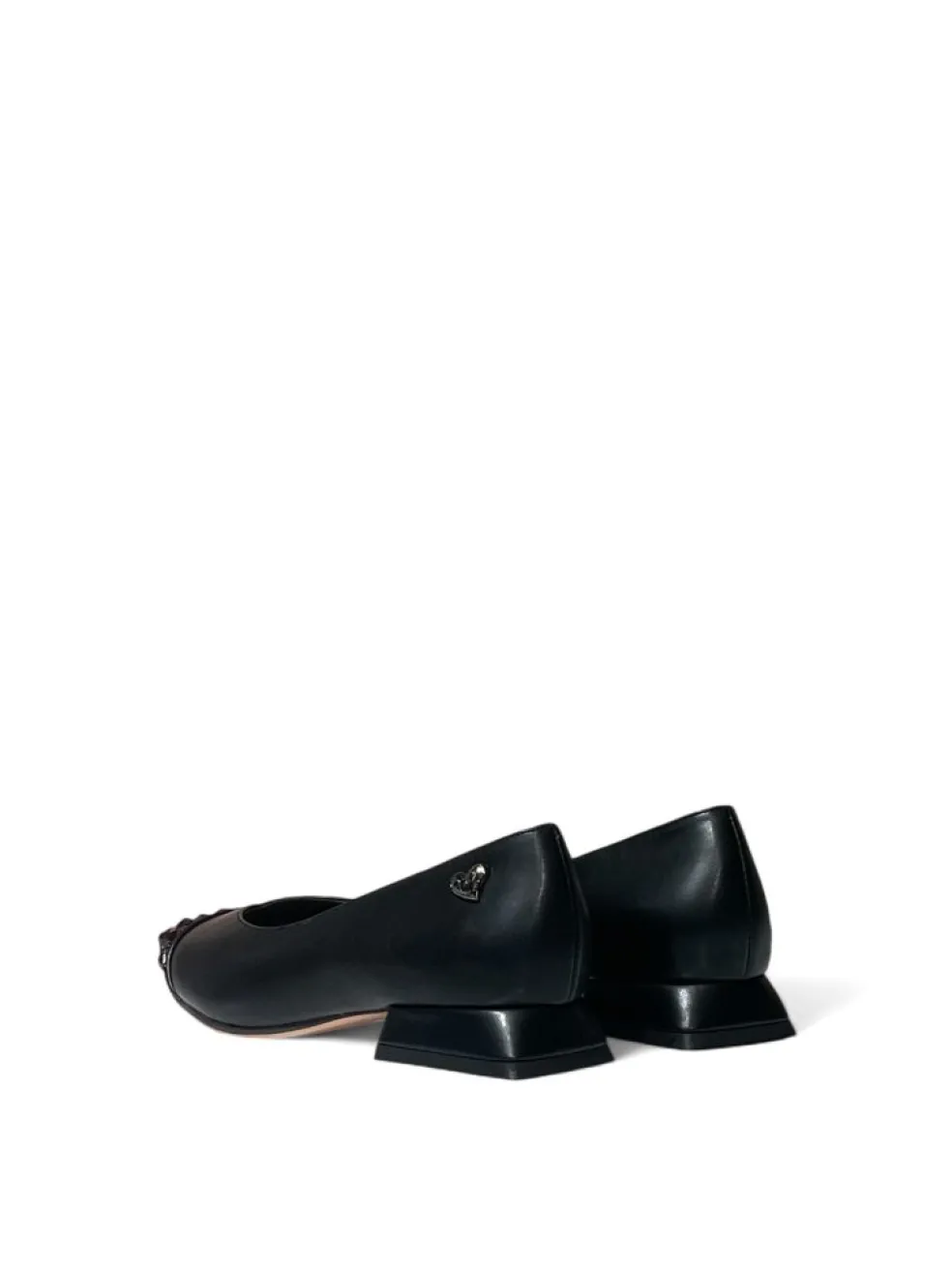Ballerina donna “Braccialini” N21A Collezione Autunno/Inverno 2024/2025 punta con borchie – Nero