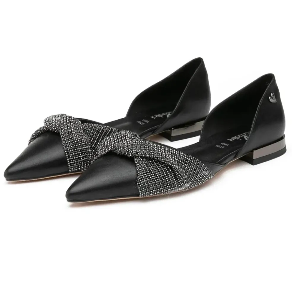 Ballerine donna “Braccialini” BB123 Collezione Primavera /Estate 2025 – Nude/Nero
