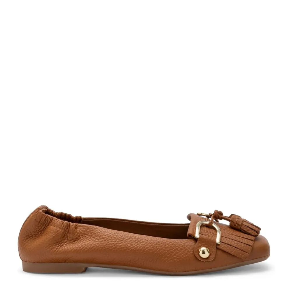Ballerine donna “Carmens” 53110 Collezione Primavera/Estate 2025 – Cuoio/Peonia/Verde