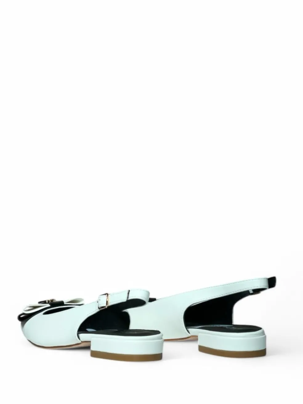 Ballerine donna “Patrizia Pepe” PPJ276 Collezione Primavera /Estate 2025 – Bianco/Beige