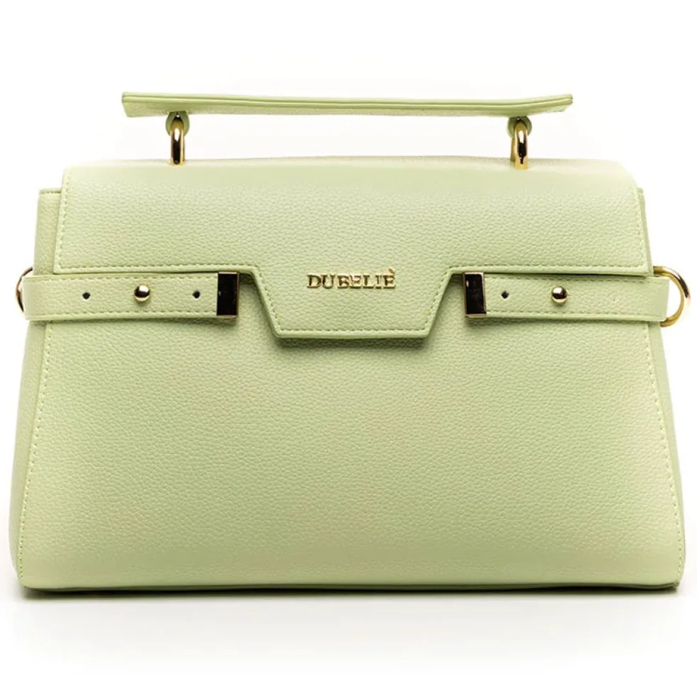 Borsa a mano donna “Dubeliè” Yasmine Collezione Primavera/Estate 2025 con tracolla – Verde