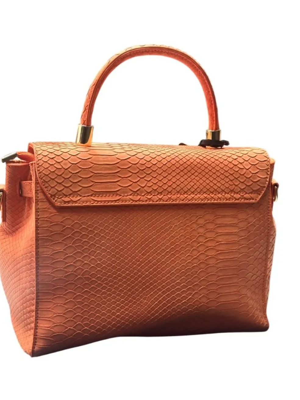 Borsa a mano donna “Dubeliè” Coco Collezione Primavera/Estate 2025 con tracolla – Arancio