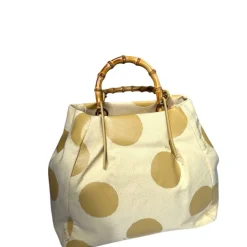 Borsa A Mano donna “Manila Grace” S3/A/B240TA Collezione Primavera/Estate 2025 – Giallo/Marrone