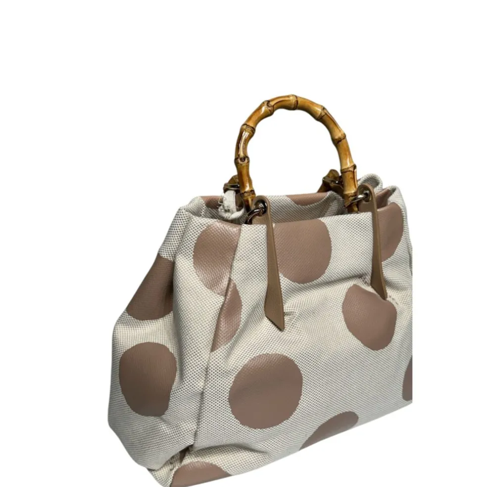 Borsa A Mano donna “Manila Grace” S3/A/B240TA Collezione Primavera/Estate 2025 – Giallo/Marrone