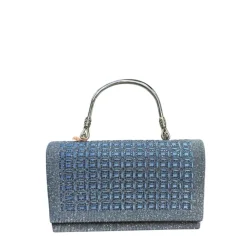Borsa a Mano donna “Menbur” 851580089/55 Collezione Primavera/Estate 2025 – Rosa Cipria/Azzurro
