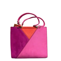 Borsa A Mano e A Tracolla donna “Menbur” 85570056/33 Collezione Primavera/Estate 2025 – Fucsia/Azzurro/Rosa