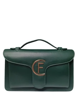 Borsa A Mano e a Tracolla donna “CristinaEffe” Cindy CF24FW021 Collezione Primavera/Estate 2025 – Verde / Rosso
