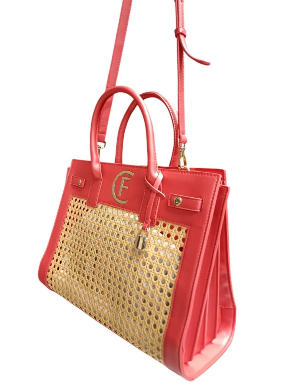 Borsa A Mano e a Tracolla donna “CristinaEffe” 4169 Collezione Primavera/Estate 2025 – Rosso
