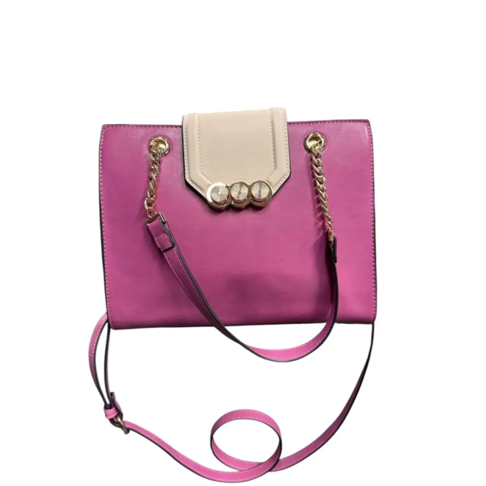 Borsa A Mano e A Tracolla donna “Menbur” 855540051/018 Collezione Primavera/Estate 2025 – Azzurro Stone/ Rosa Orchidea