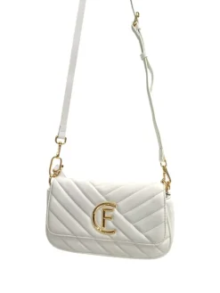 Borsa A Mano e a Tracolla donna “CristinaEffe” 0010-B Collezione Primavera/Estate 2025 – Bianco / Rosso