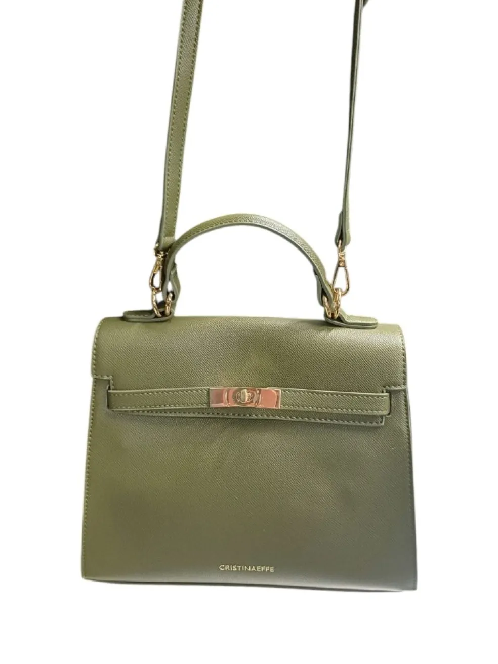 Borsa A Mano e a Tracolla donna “CristinaEffe” BROOKE CF24FW027 Collezione Primavera/Estate 2025 – Verde Khaki