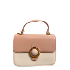 Borsa A Mano e A Tracolla donna “Menbur” 856240040 Collezione Primavera/Estate 2025 – Beige e Tortora/Beige e Rosa Cipria