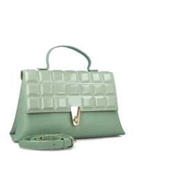 Borsa A Mano e a Tracolla donna “Menbur” 853300057 Collezione Primavera/Estate 2025 – Giallo Pastello/Verde Pistacchio