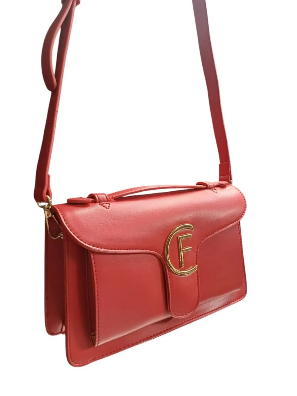 Borsa A Mano e a Tracolla donna “CristinaEffe” Cindy CF24FW021 Collezione Primavera/Estate 2025 – Verde / Rosso