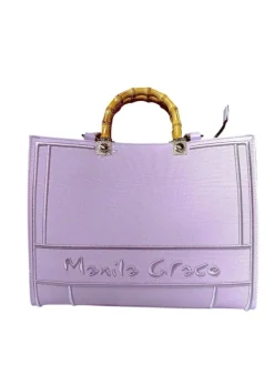 Borsa a Spalla donna “Manila Grace” S3/A/B211EU Collezione Primavera/Estate 2025 – Lilla/Nocciola/Azzurro