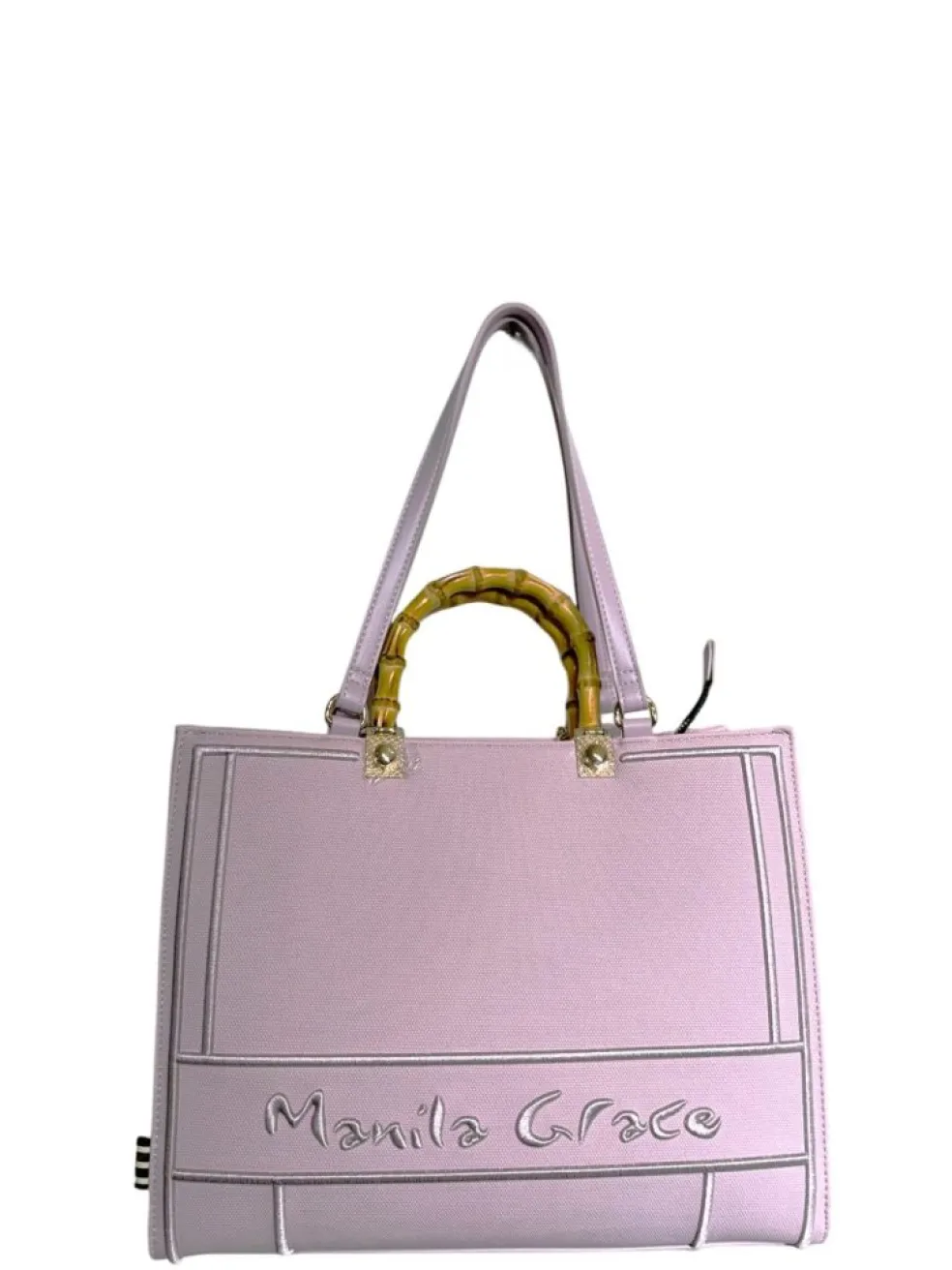Borsa a Spalla donna “Manila Grace” S3/A/B211EU Collezione Primavera/Estate 2025 – Lilla/Nocciola/Azzurro