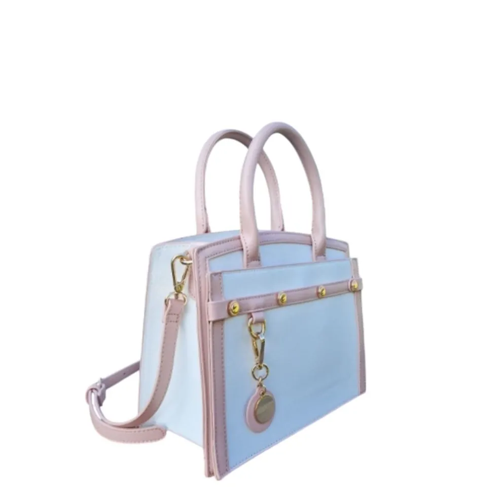Borsa Donna “Menbur” 855530080/97 Collezione Primavera/Estate 2025 – con tracolla – Bianco e Lilla/Bianco e Rosa Cipria