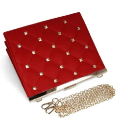 Borsa Donna “Menbur” 85206006/07/00 Collezione Primavera/Estate 2025 – con tracolla – Rosso/Avorio/Oro