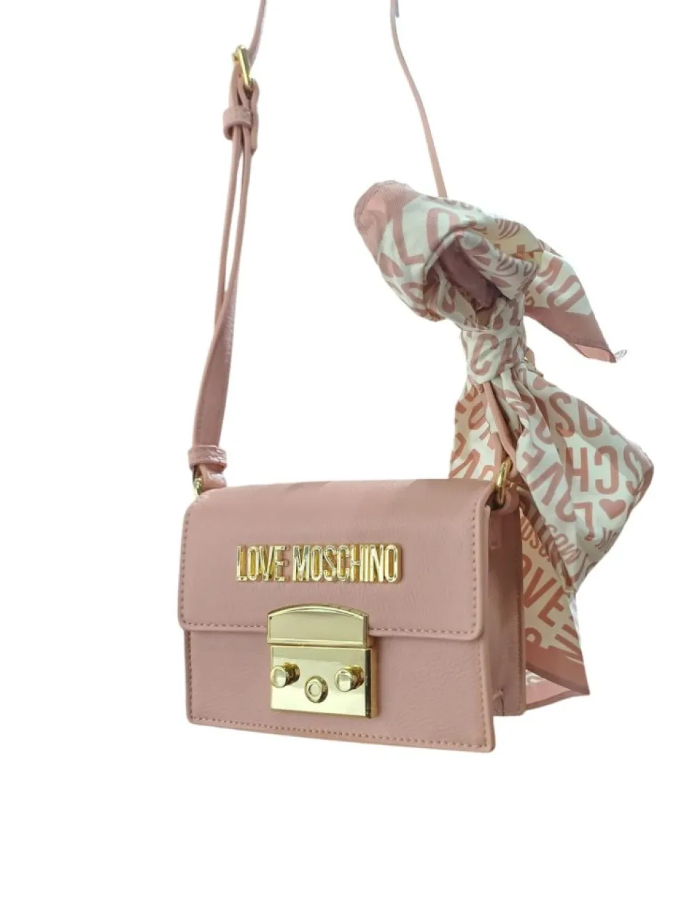 Borsetta a tracolla donna “Love Moschino” JC4351PP0FKE0601 Collezione Primavera/Estate 2025 – Cipria