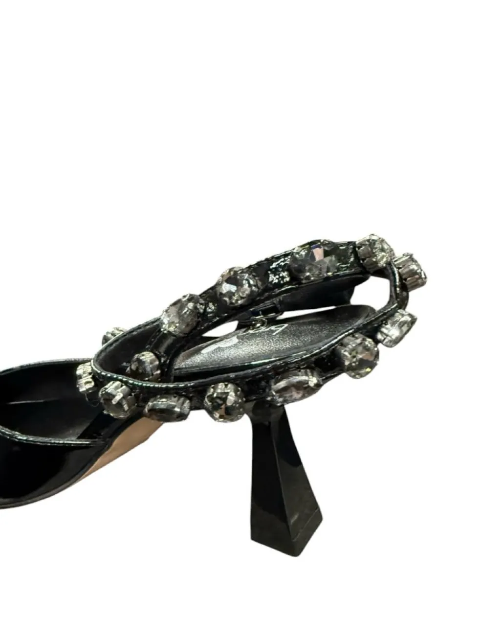 Chanel donna “Braccialini” BB13 Collezione Primavera/Estate 2025 con pietre – Nero/Avorio