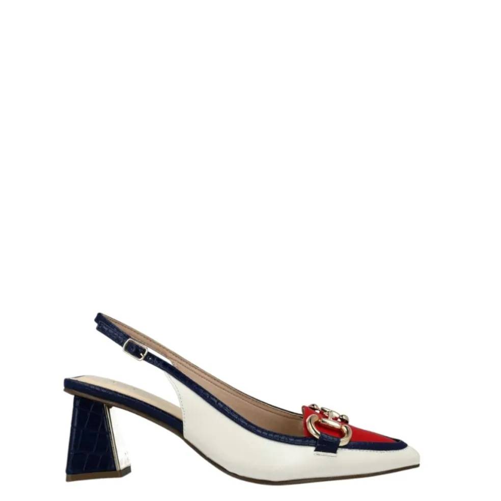 Chanel donna “Menbur” 24058 Collezione Primavera/Estate 2025 – Sabbia/Blu e Rosso
