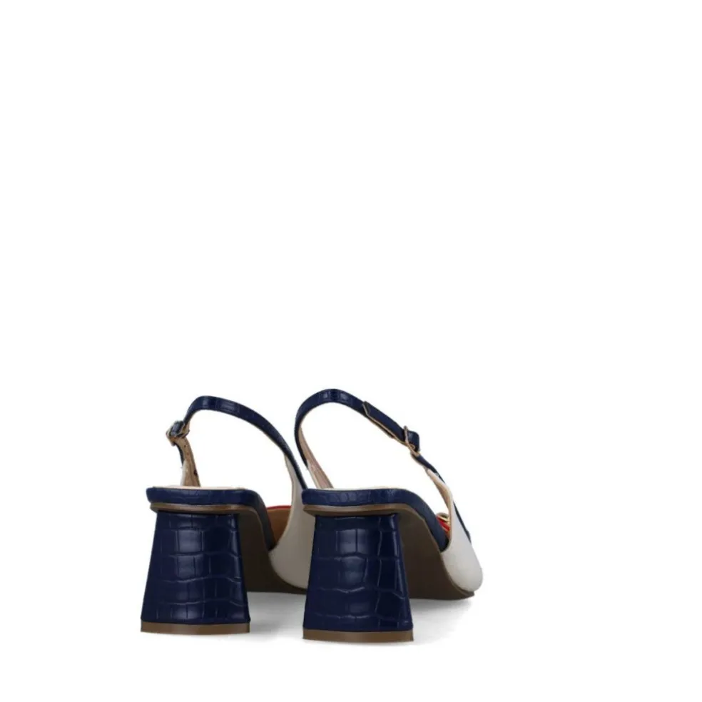 Chanel donna “Menbur” 24058 Collezione Primavera/Estate 2025 – Sabbia/Blu e Rosso