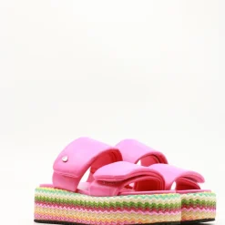 Ciabatte donna “Blauer” S4OPAL02/RAF Collezione Primavera/Estate 2025 – Viola/Bianco/Fucsia
