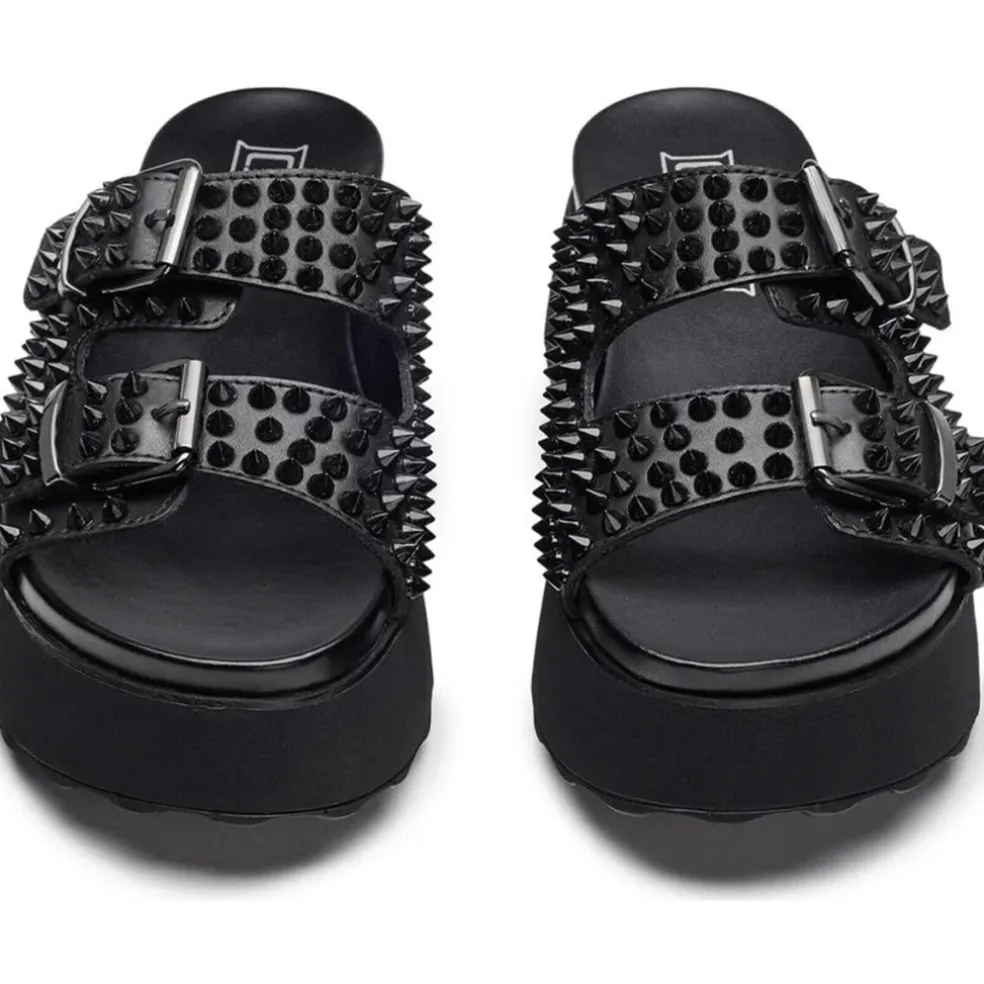 Ciabatte donna “Cult” CLW386500 Collezione Primavera/Estate 2025 – Nero