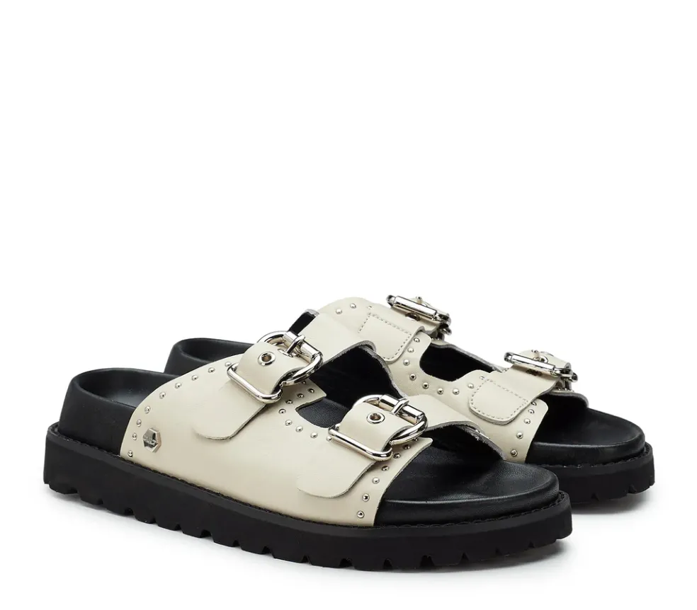 Ciabatte donna “Cult” CLW425100/101 Collezione Primavera/Estate 2025 – Nero/Beige