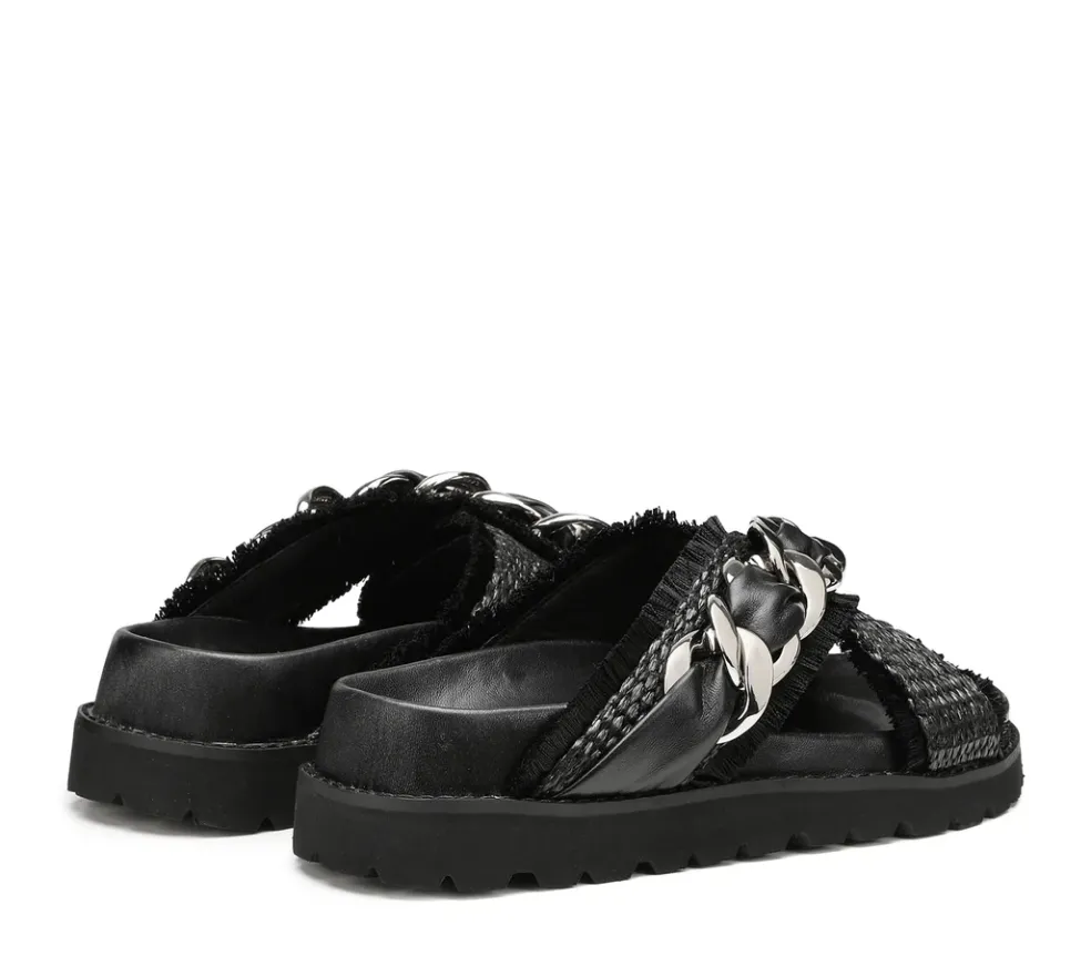 Ciabatte donna “Cult” CLW425300 Collezione Primavera/Estate 2025 – Nero