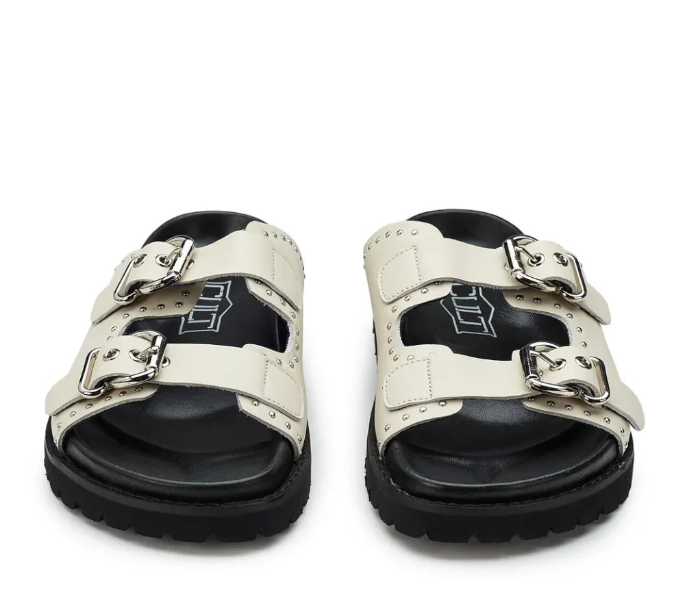 Ciabatte donna “Cult” CLW425100/101 Collezione Primavera/Estate 2025 – Nero/Beige