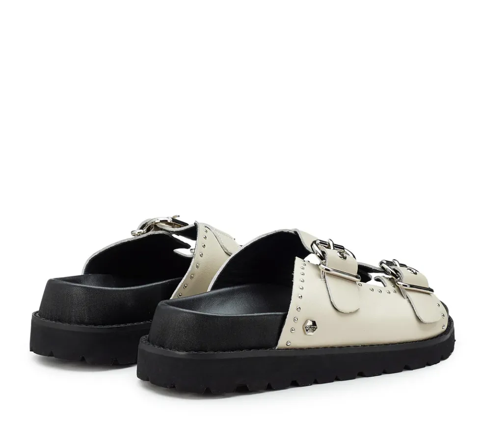 Ciabatte donna “Cult” CLW425100/101 Collezione Primavera/Estate 2025 – Nero/Beige