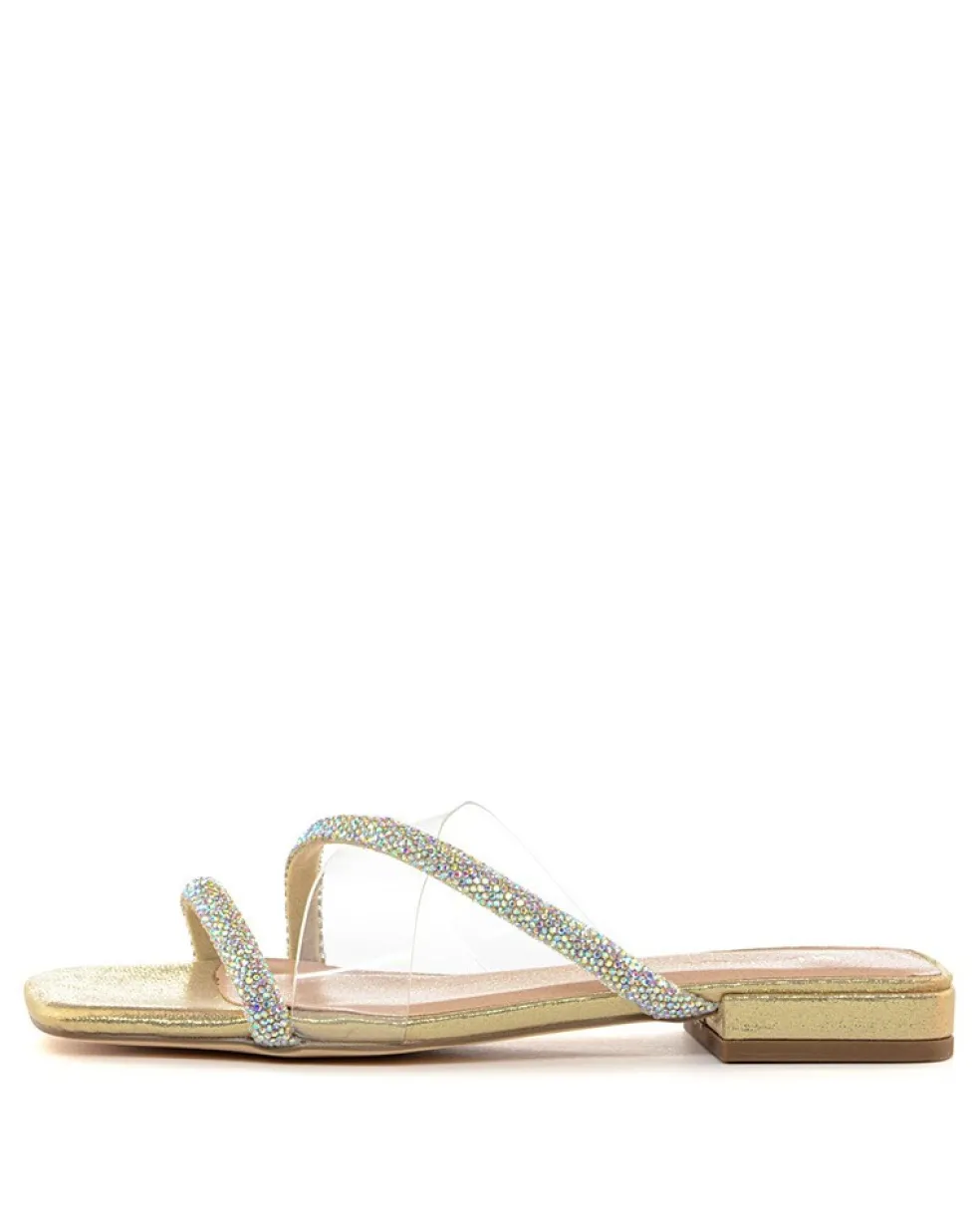 Ciabatte donna “Menbur” 23693 Collezione Primavera/Estate 2025 – Oro