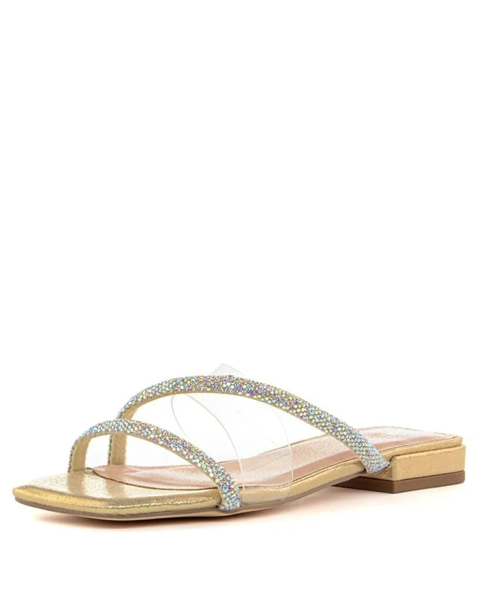 Ciabatte donna “Menbur” 23693 Collezione Primavera/Estate 2025 – Oro