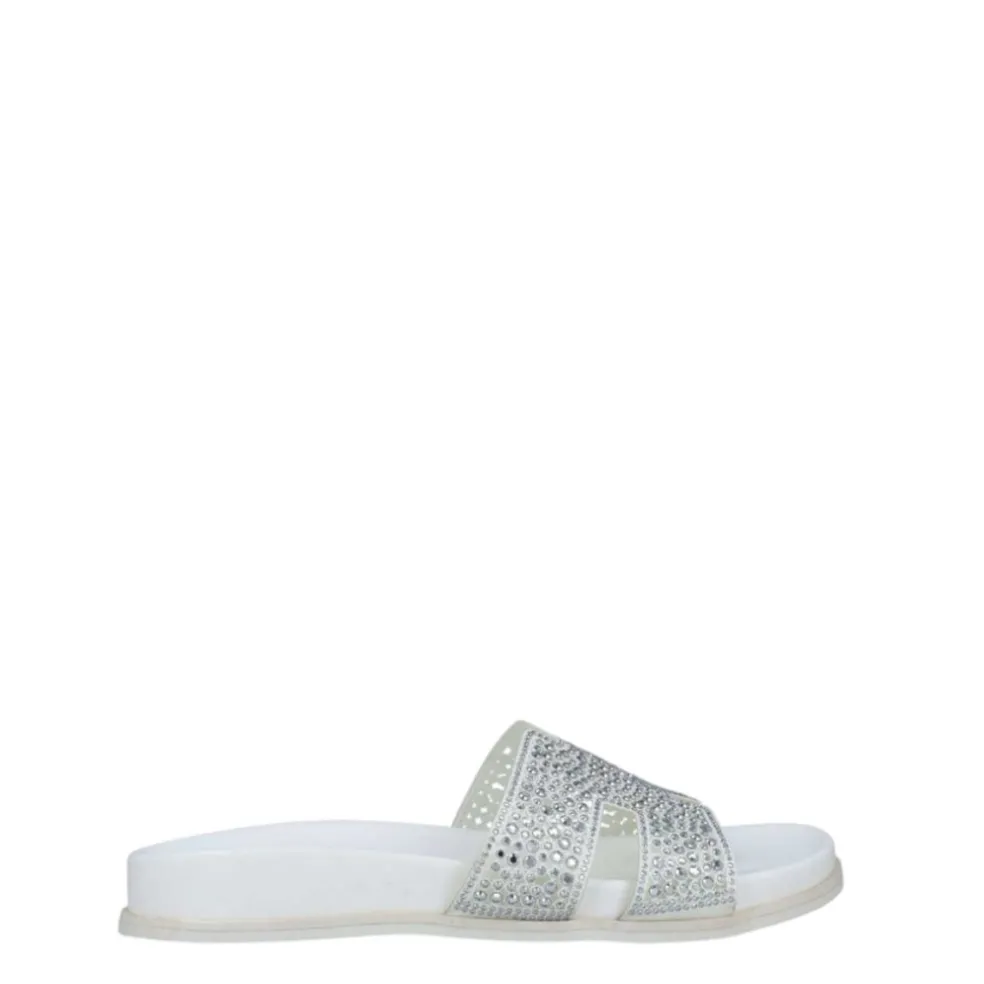 Ciabatte donna “Menbur” 25438 Collezione Primavera/Estate 2025 – Bianco/Nero