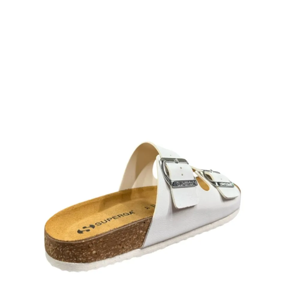 Ciabatte Donna “Superga” S31T823/SP Collezione Primavera/Estate 2025 – Bianco